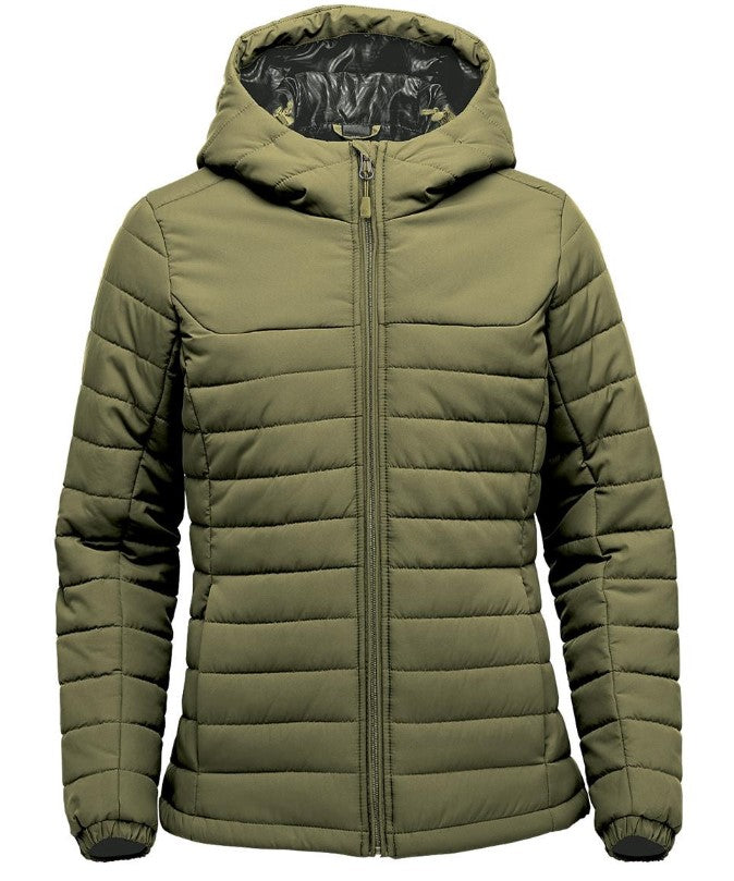 Women's Nautilus Quilted Hoody - QXH-1W